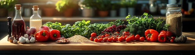 Ингредиенты на столе